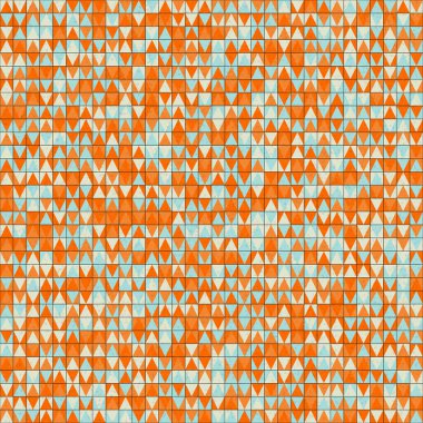 Üretken hesaplama dokusuna sahip soyut geometrik desen