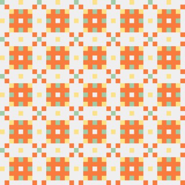 Üretken hesaplama dokusuna sahip soyut geometrik desen