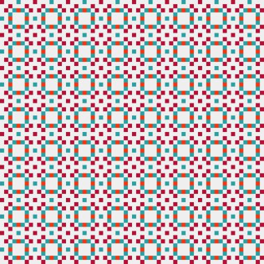 Soyut çapraz desenli üretken hesaplama sanatı çizimi 