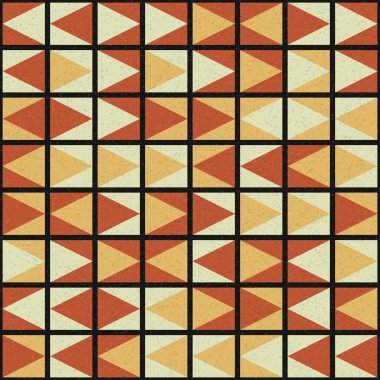 Soyut Geometrik Desen Üretken hesaplama sanatı, vektör illüstrasyonu