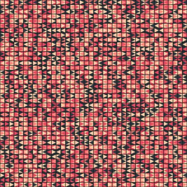 Soyut Geometrik Desen Üretken hesaplama sanatı, vektör illüstrasyonu