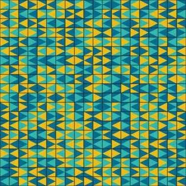 Üretken hesaplama dokusuna sahip soyut geometrik desen