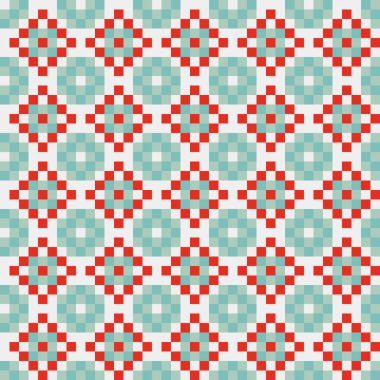 Soyut çapraz desenli üretken hesaplama sanatı çizimi 