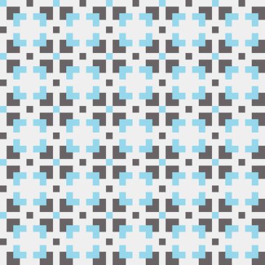 Soyut çapraz desenli üretken hesaplama sanatı çizimi