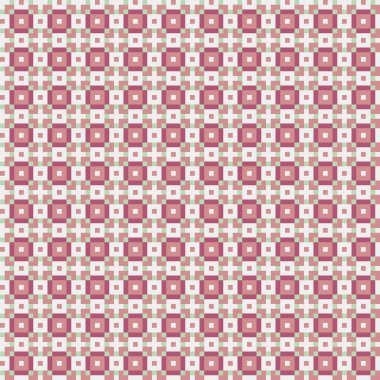 Soyut çapraz desenli üretken hesaplama sanatı çizimi