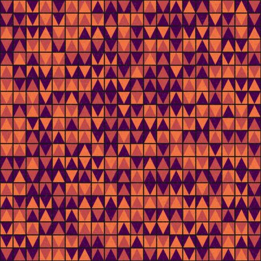 Soyut Geometrik Desen Üretken hesaplama sanatı, vektör illüstrasyonu