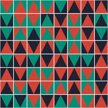 Üretken hesaplama dokusuna sahip soyut geometrik desen