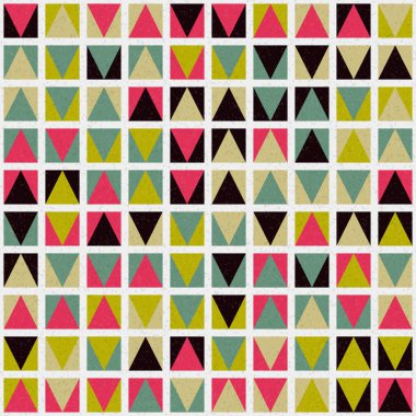 Soyut Geometrik Desen Üretken hesaplama sanatı, vektör illüstrasyonu