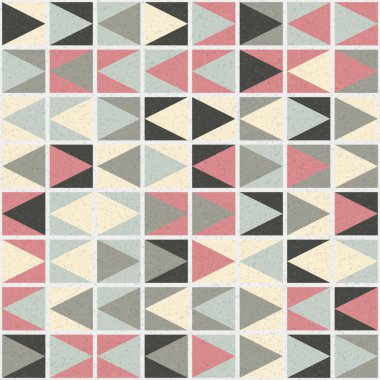 Soyut Geometrik Desen Üretken hesaplama sanatı, vektör illüstrasyonu