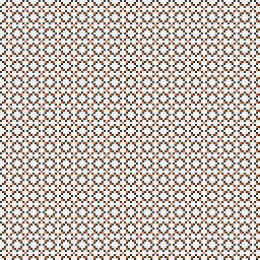 Soyut çapraz desenli üretken hesaplama sanatı çizimi