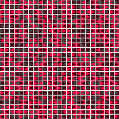 Üretken hesaplama dokusuna sahip soyut geometrik desen