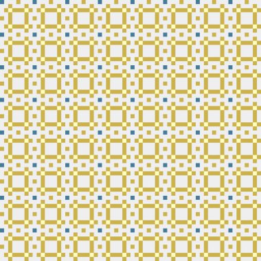 Soyut çapraz desenli üretken hesaplama sanatı çizimi