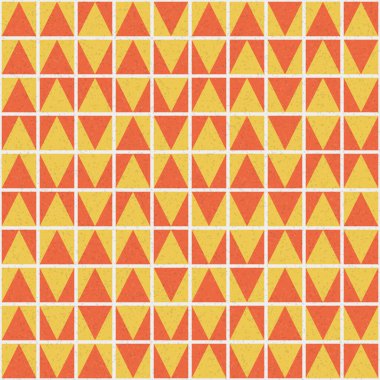 Üretken hesaplama dokusuna sahip soyut geometrik desen