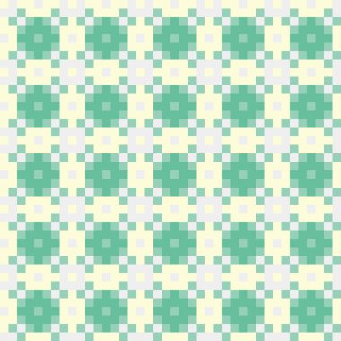 Soyut çapraz desenli üretken hesaplama sanatı çizimi