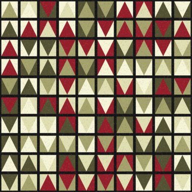 Soyut Geometrik Desen Üretken hesaplama sanatı, vektör illüstrasyonu