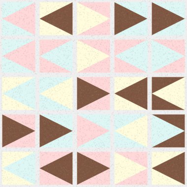 Soyut Geometrik Desen Üretken hesaplama sanatı, vektör illüstrasyonu