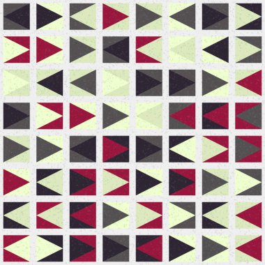 Soyut Geometrik Desen Üretken hesaplama sanatı, vektör illüstrasyonu