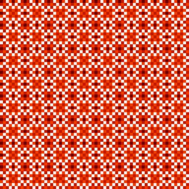 Soyut çapraz desenli üretken hesaplama sanatı çizimi