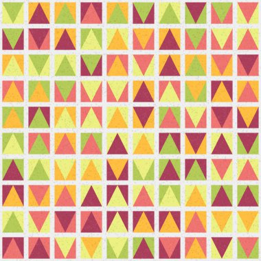 Soyut Geometrik Desen Üretken hesaplama sanatı, vektör illüstrasyonu