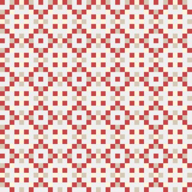 Üretken hesaplama dokusuna sahip soyut geometrik desen