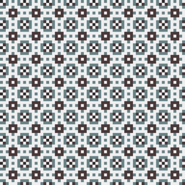 Soyut çapraz desenli üretken hesaplama sanatı çizimi