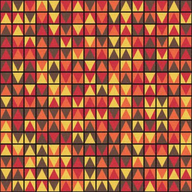 Soyut Geometrik Desen Üretken hesaplama sanatı, vektör illüstrasyonu