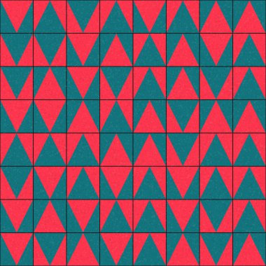 Soyut Geometrik Desen Üretken hesaplama sanatı, vektör illüstrasyonu