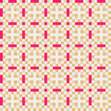 Soyut çapraz desenli üretken hesaplama sanatı çizimi 