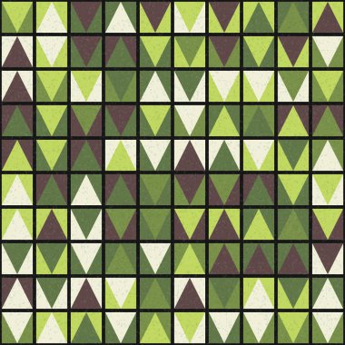 Üretken hesaplama dokusuna sahip soyut geometrik desen