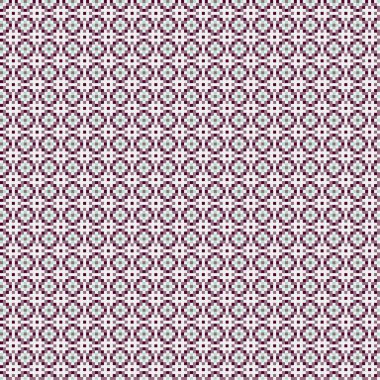 Soyut çapraz desenli üretken hesaplama sanatı çizimi