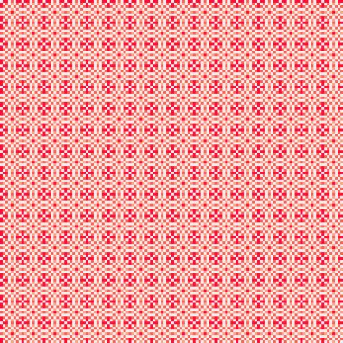 Soyut çapraz desenli üretken hesaplama sanatı çizimi