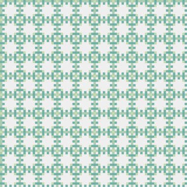 Soyut çapraz desenli üretken hesaplama sanatı çizimi