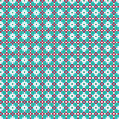 Soyut çapraz desenli üretken hesaplama sanatı çizimi