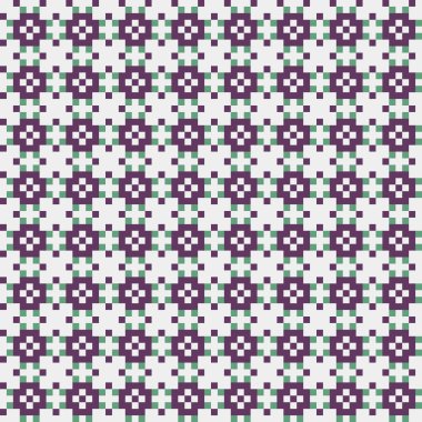 Soyut çapraz desenli üretken hesaplama sanatı çizimi