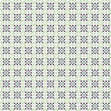 Soyut çapraz desenli üretken hesaplama sanatı çizimi