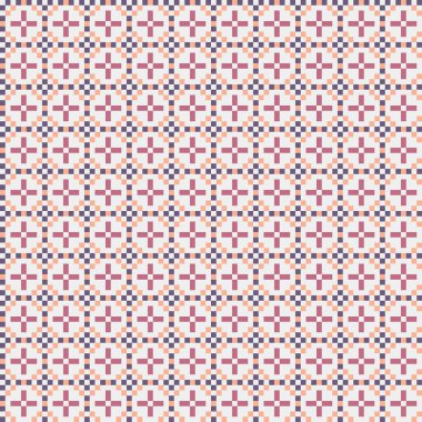 Soyut çapraz desenli üretken hesaplama sanatı çizimi