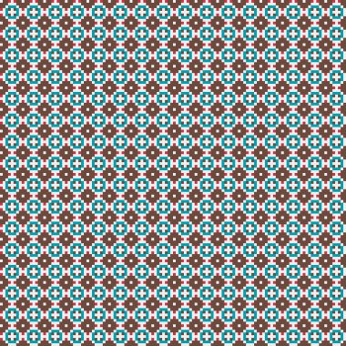 Soyut çapraz desenli üretken hesaplama sanatı çizimi