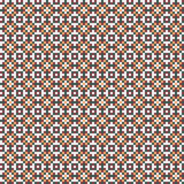 Soyut çapraz desenli üretken hesaplama sanatı çizimi