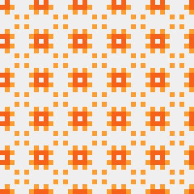 Soyut çapraz desen, üretken hesaplama vektörü illüstrasyonu