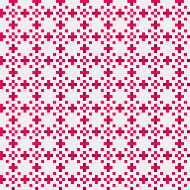 Soyut çapraz desen, üretken hesaplama vektörü illüstrasyonu