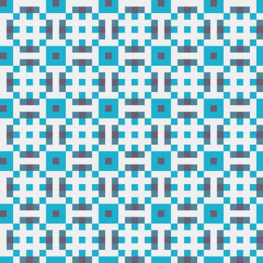 Soyut çapraz desen, üretken hesaplama vektörü illüstrasyonu