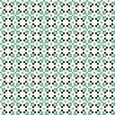 Soyut çapraz desen, üretken hesaplama vektörü illüstrasyonu