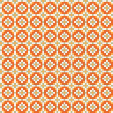 Soyut Çapraz Kusursuz Desensiz Desen vektör çizimi  