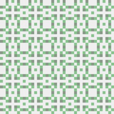 Soyut çapraz desenli üretken hesaplama sanatı çizimi