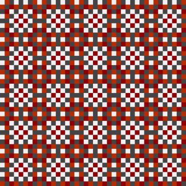 Soyut çapraz desen, üretken hesaplama vektörü illüstrasyonu