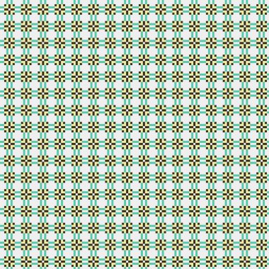 Soyut çapraz desenli üretken hesaplama sanatı çizimi