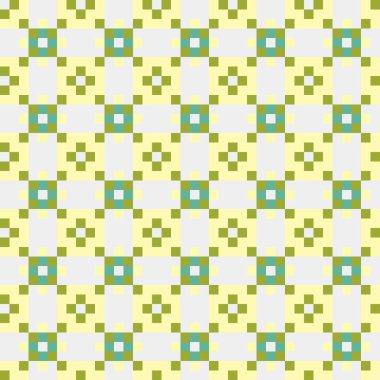 Soyut çapraz desen, üretken hesaplama vektörü illüstrasyonu