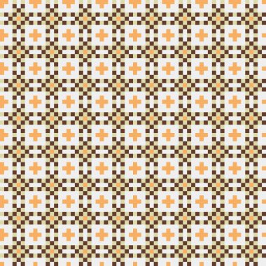 Çapraz desenli soyut vektör çizimi