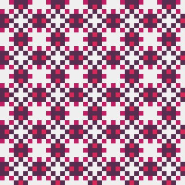 Soyut çapraz desenli üretken hesaplama sanatı çizimi