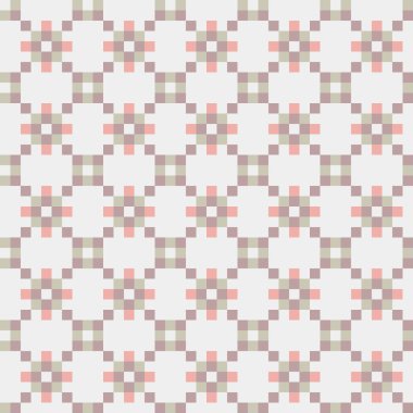 Soyut Çapraz Kusursuz Desensiz Desen vektör çizimi  